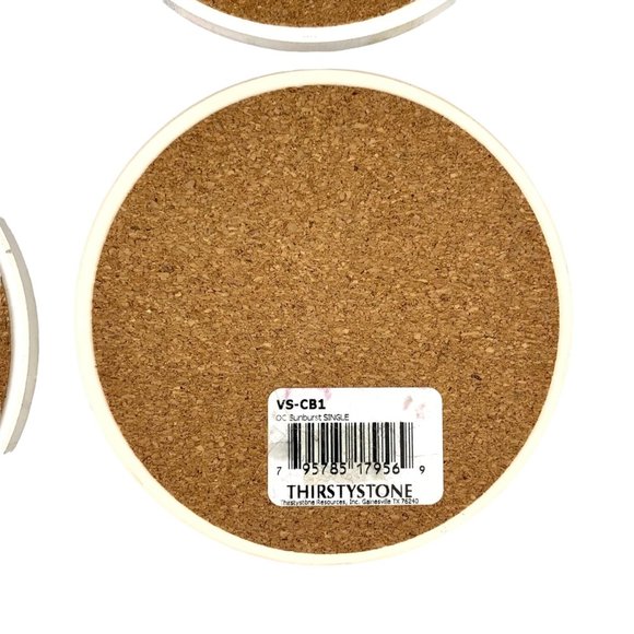 Set of 4 Genuine Thirstystone Coasters Southwestern Style Kokopelli Sunburst Sun - Picture 10 of 12